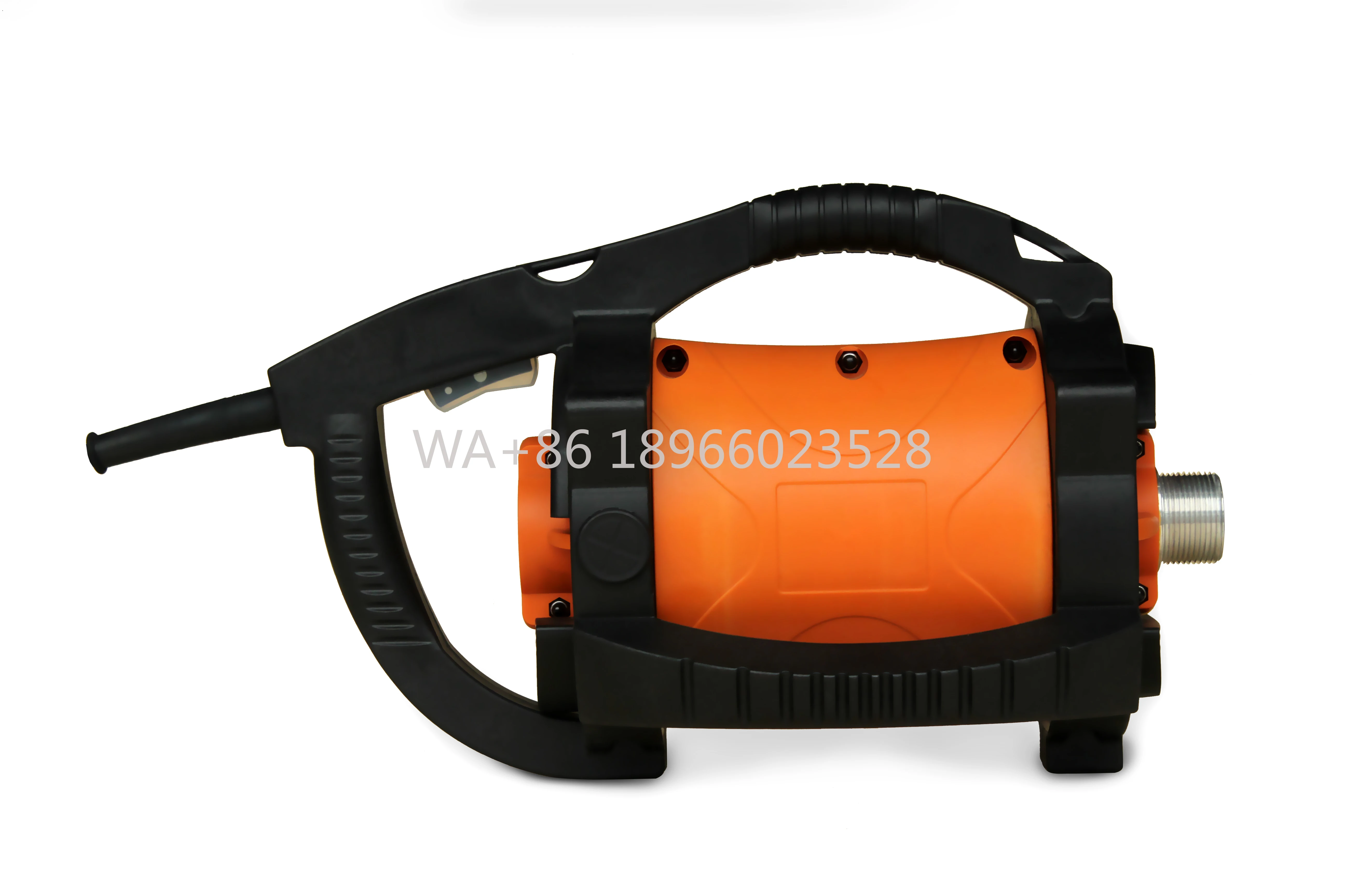 Vibrador de hormigón excéntrico eléctrico portátil de alta velocidad |   X-MAN |   Acoplamiento DE TORNILLO