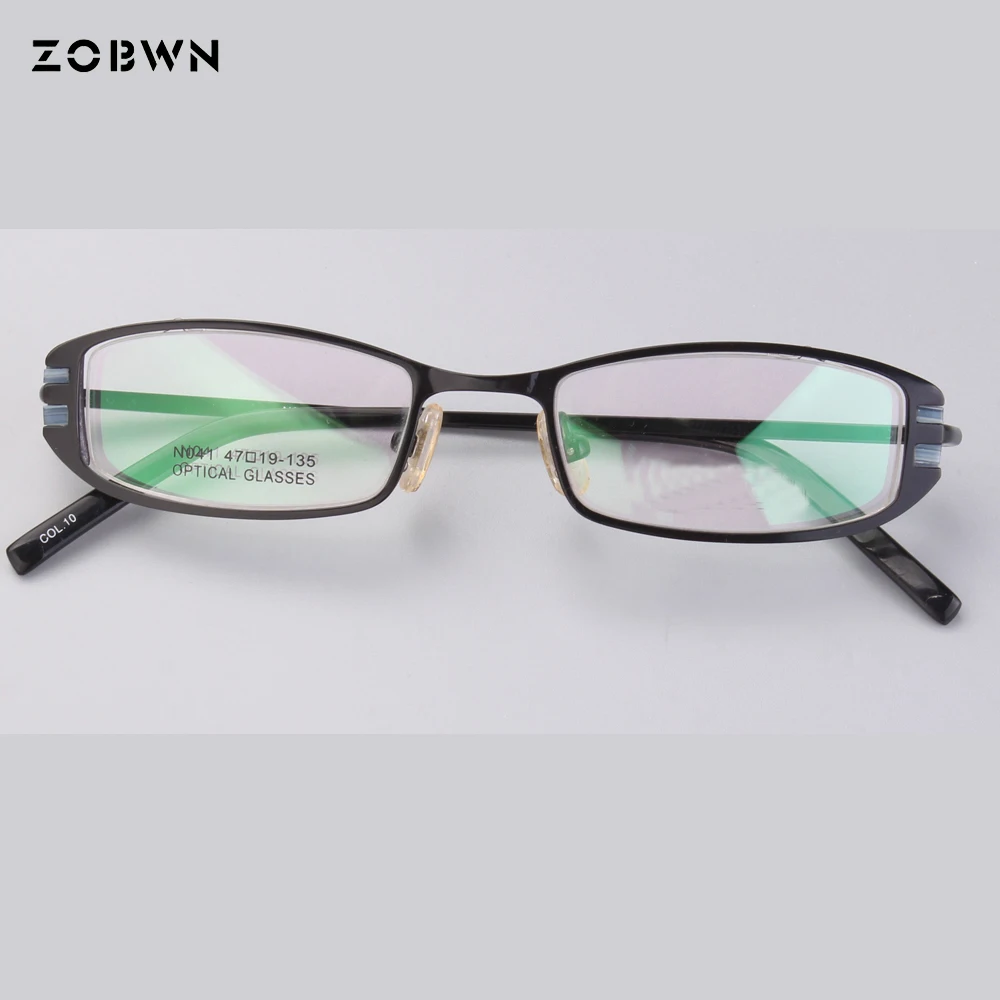 New arrival  Cheap small nerd glasses clear lens unisex gold round metal frame glasses frame optical men women glasses half rim