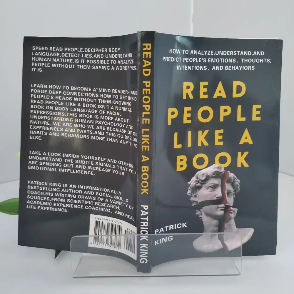 Read People Like A Book Patrick King Social Learners English Paperback Human Behavior Analysis Psychology Guide Free Shipping