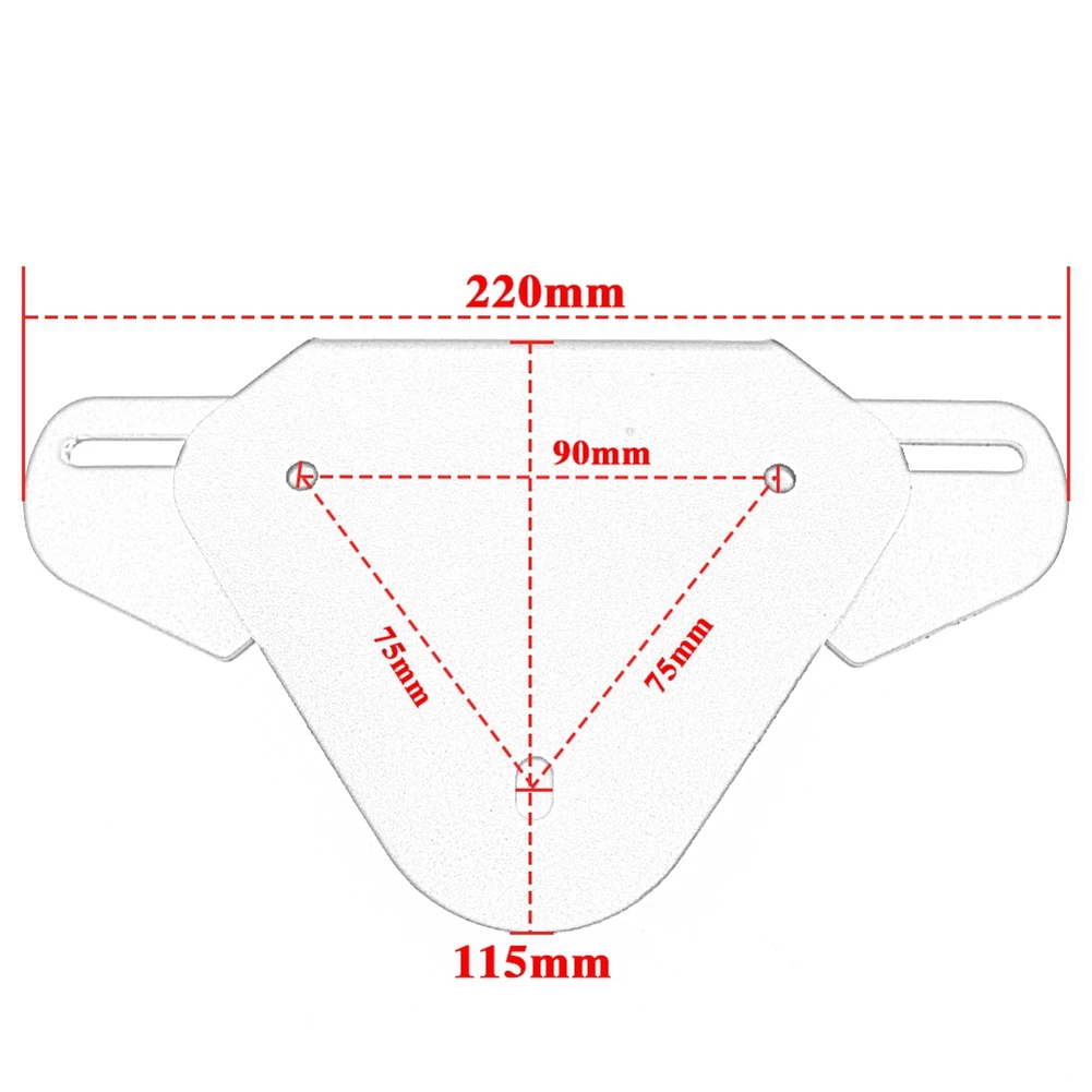 Motorcycle License Plate Mounting Bracket Rear Tail Frame Aluminum Bracket Plate Fixed for BMW G310R G310GS