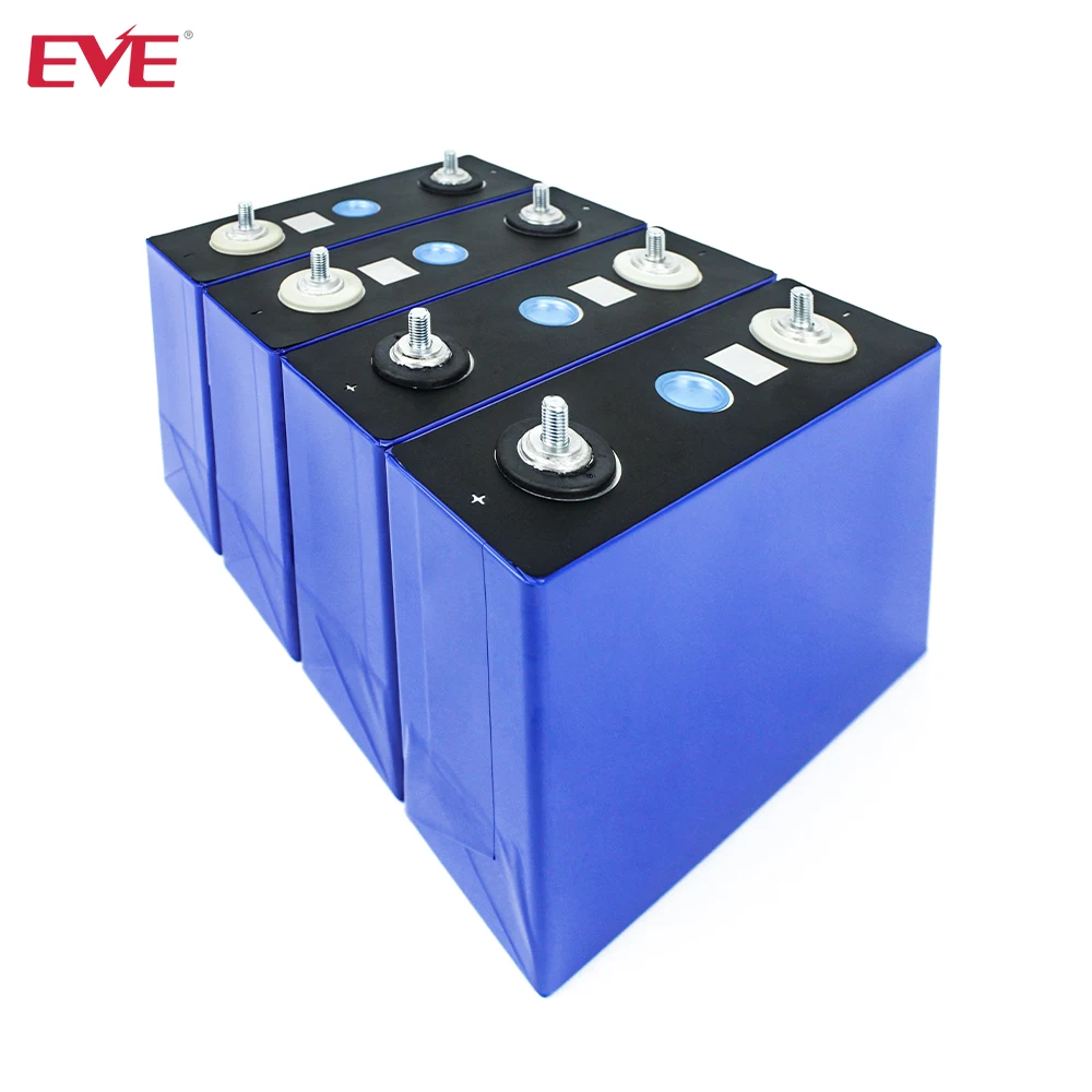 Lifepo4 3.2V 100Ah Rechargeable EVE Original A Grade Cell 4-16PCS For 48V Solar Energy Storage System RV Boat