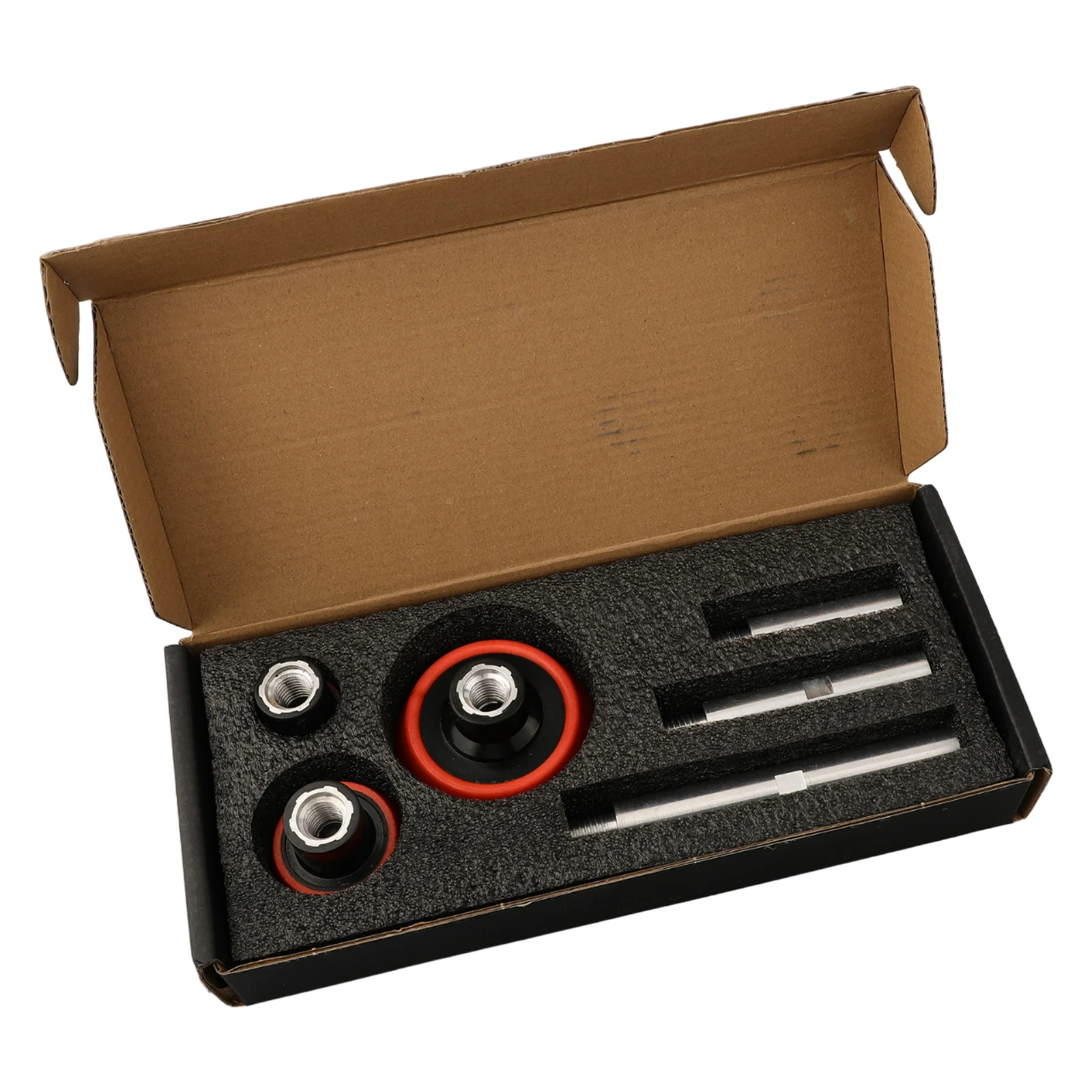 

Набор из 6 удлинительных стержней и полировальных подушечек для резьбового адаптера M14 75100140 мм. Оптимальное решение для различных заготовок.