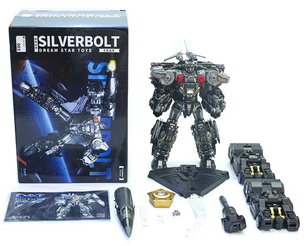 В наличии новая игрушка-трансформер Dream Star DST01-003 Superion Silver Arrow Alloy Фигурка Коллекция игрушек Подарок