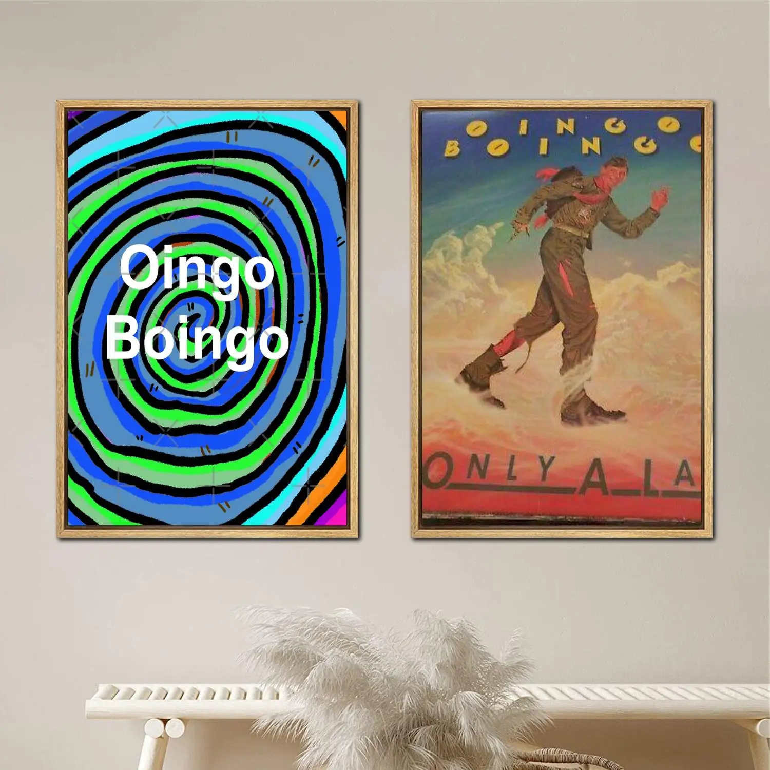 

Oingo Boingo Poster Painting 24x36 Wall Art Canvas Posters room decor Modern Family bedroom Decoration Art wall decor