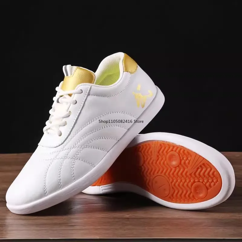 حذاء رياضي برباط للجنسين لمدربي فنون الدفاع عن النفس متعدد الاستخدامات ومريح لمدربي تاي تشي فنون الدفاع عن النفس أحذية الكونغ فو