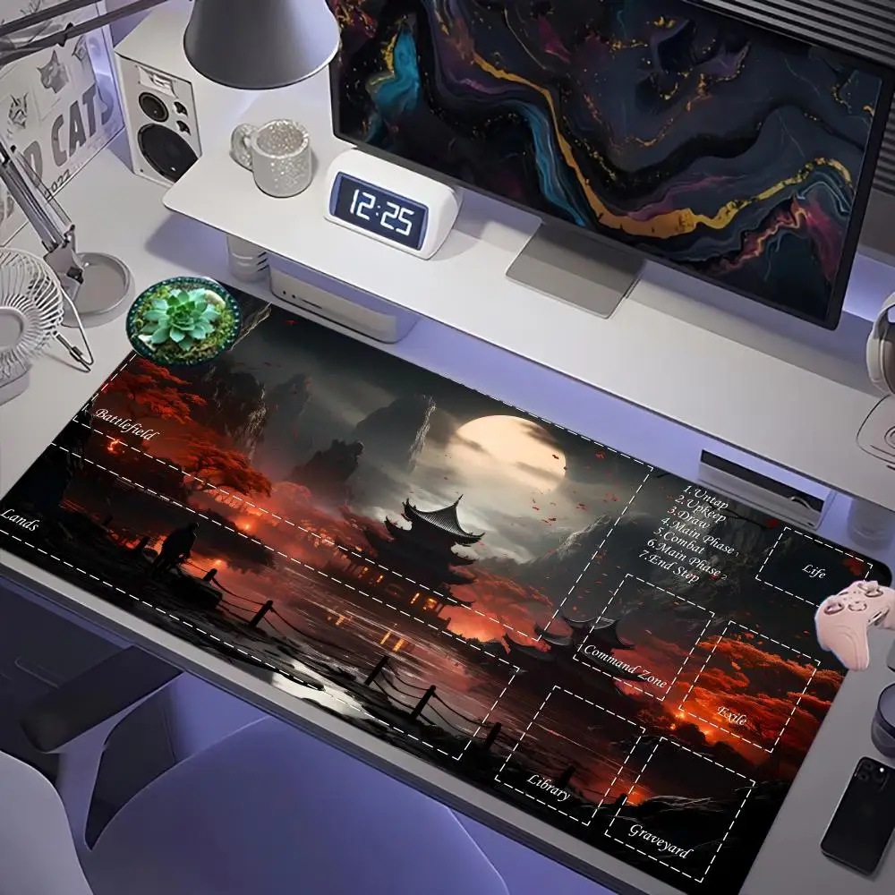 Chess and Cards E-sports Game mat Large Rubber Anti-slip PC Desk Accessories Mousepad for Office  Gamer Keyboard Decor Mat
