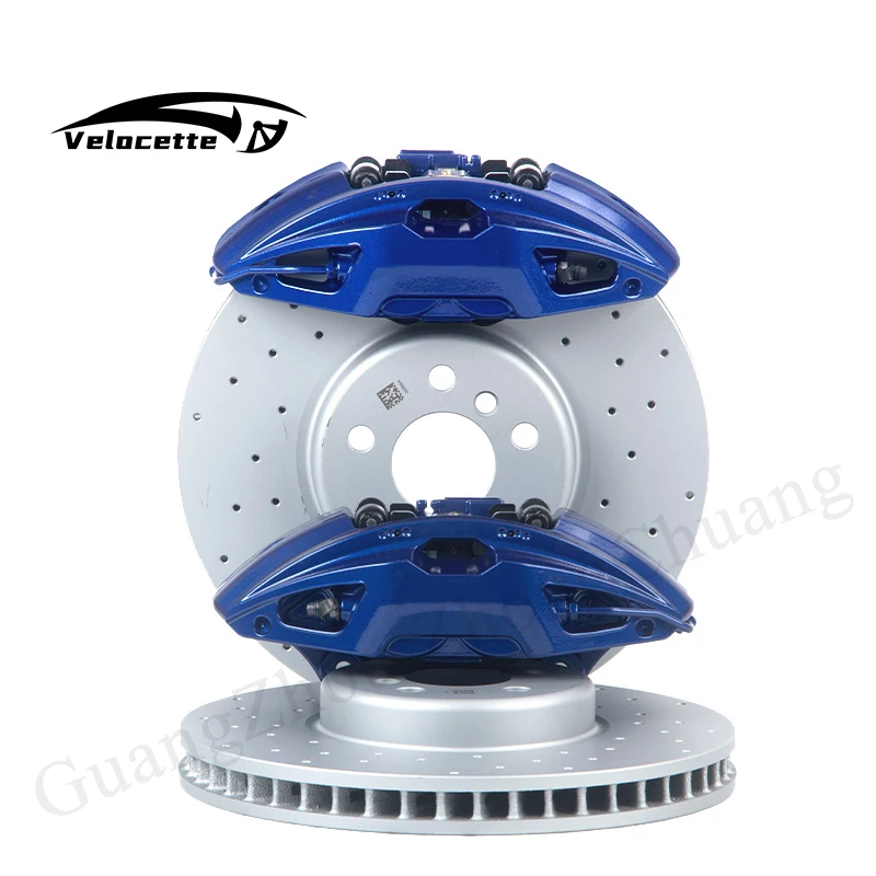 Competition Racing Big Brake Kit 4 Piston 348mm Rotors Caliper Kit Race Rotors For Subaru Bmw E92 E46 M3 M5 E60