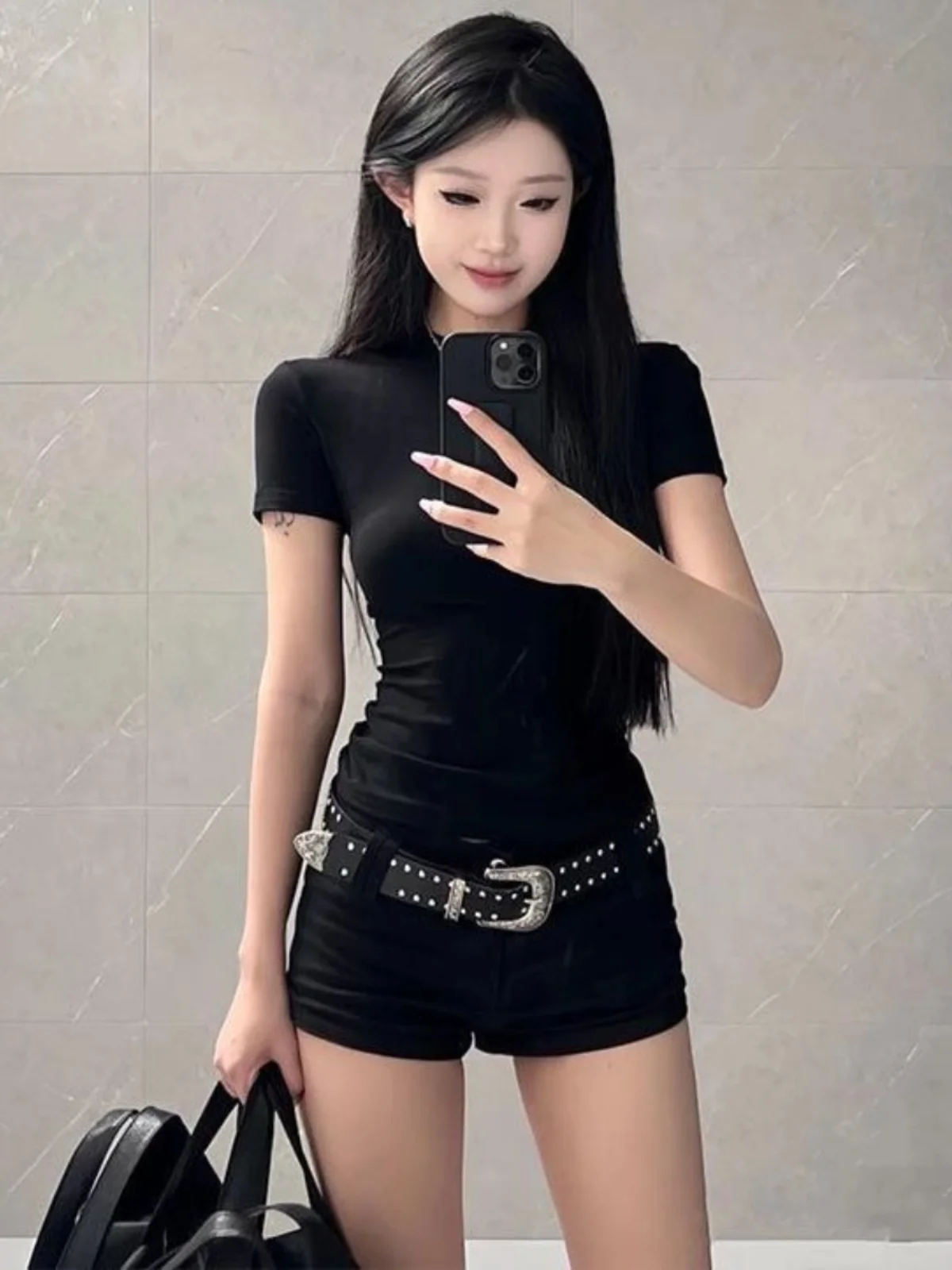 

Low Waist Denim Super ort orts Women's Spicy American Sle Slimming Versatile Bodycon Hot Pants Casual Waed Cotton Str...