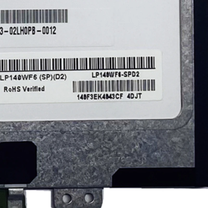

LP140WF6 SPD2 SPD1 SPL1 14.0'' Laptop Lcd Screen 1920*1080 EDP 30 pins IPS