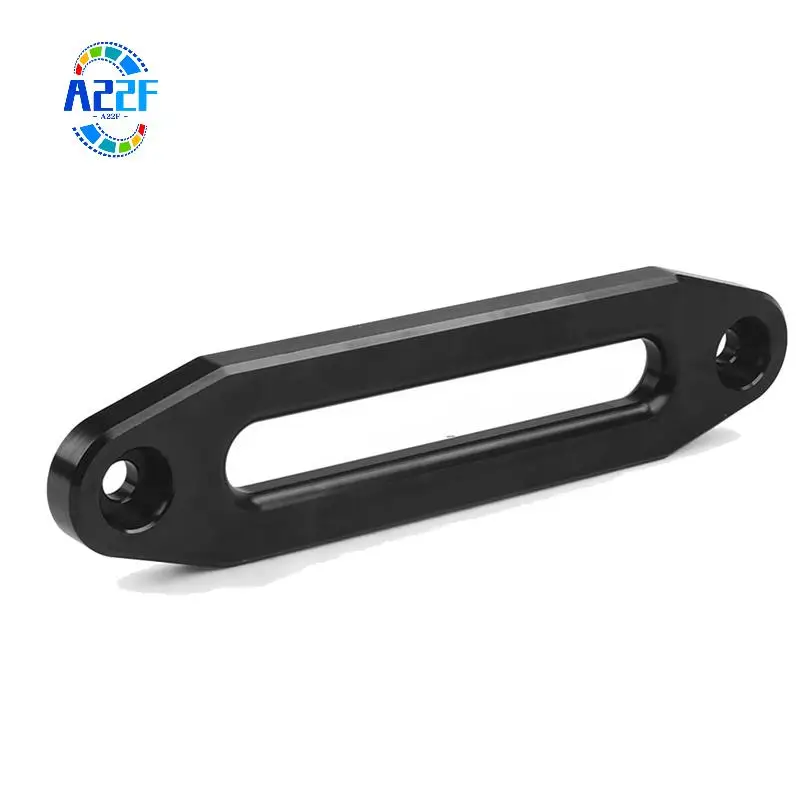 

A22F-1 Pcs 10 Inch 254MM Aluminum Hawse Fairlead 8000-15000 Lbs Synthetic Mount -Winch Rope For SUV ATV UTV