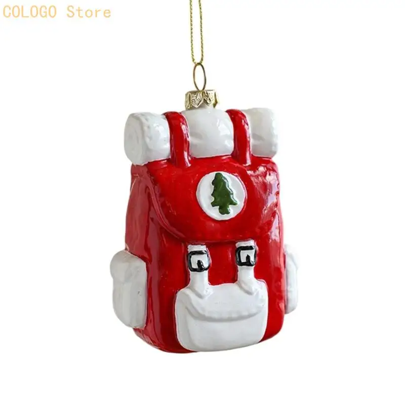Plastic Ornament for Seasonal Display with Integrated Hanging Point D0LD