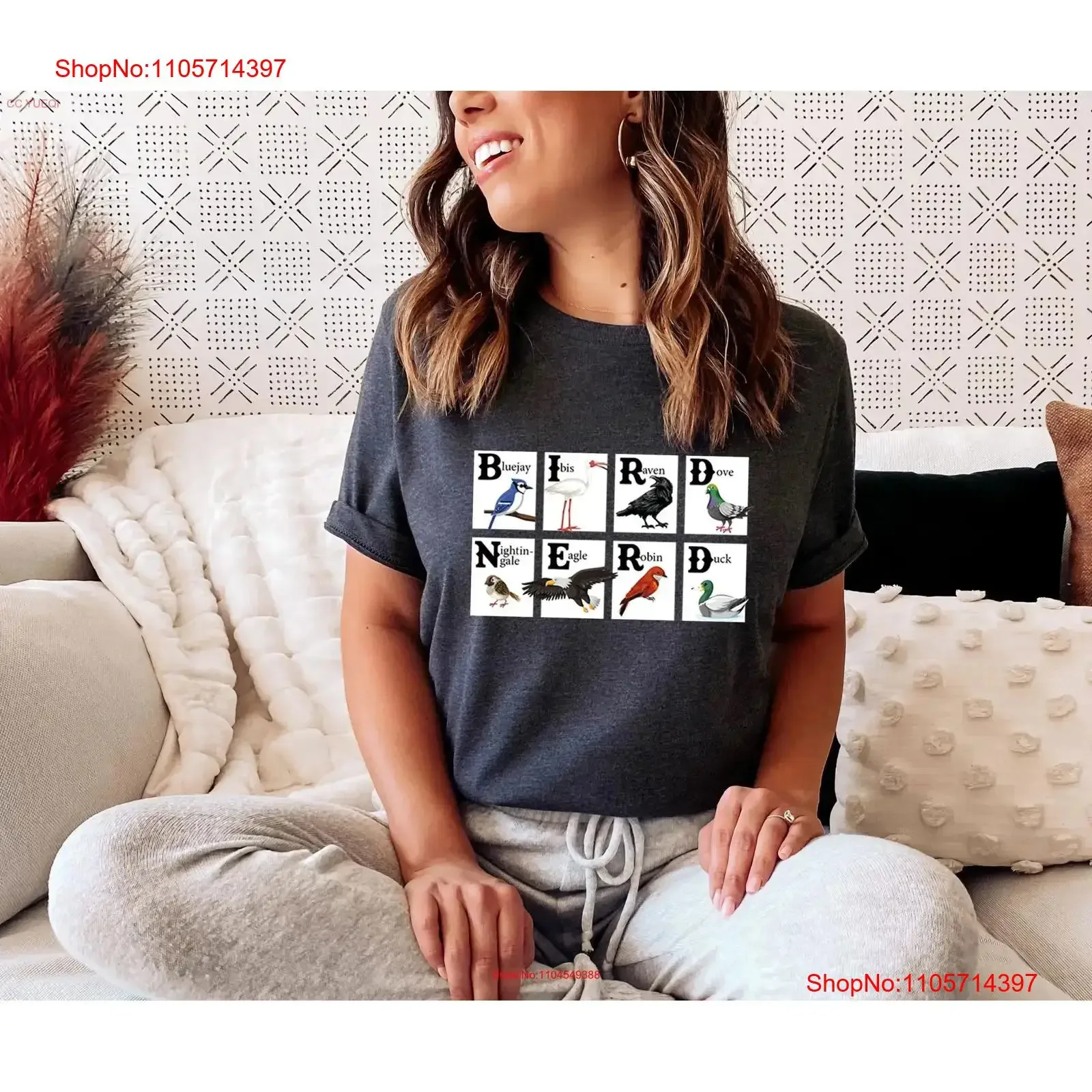 Bird Nerd T Shirt Birdwatching Lover Funny Ornithologist Study Of Birds Birdwatcher Birthday Birding vintage Washed streetwear
