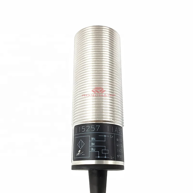 100% New Original Ifm II5257 M30 Flush Mount Inductive Sensor With 10mm Range and 6m PVC Cable for Factory Automation