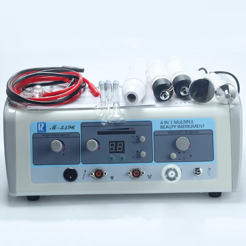 Máquina de beleza multifuncional quatro em um, dispositivo de sucção de cravo, instrumento ultrassônico de desintoxicação, exportação