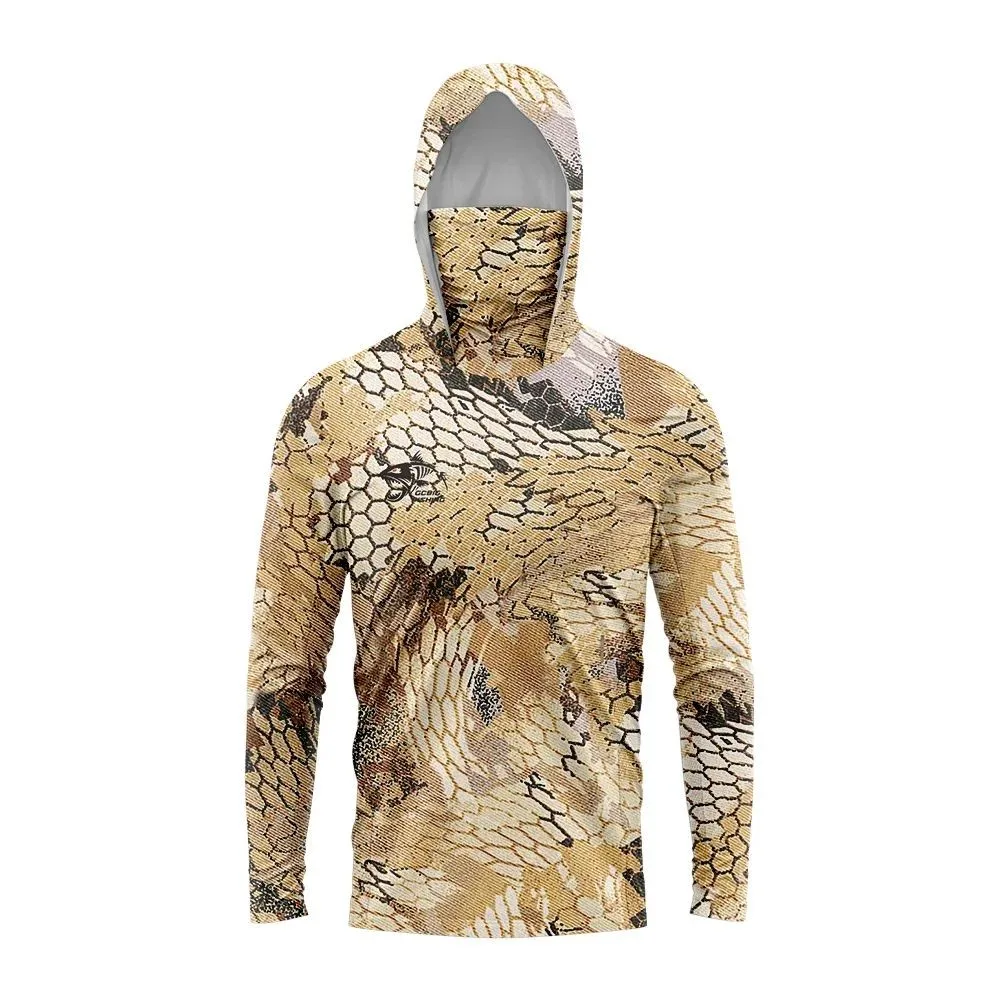 Tenue de pêche pour hommes la plus vendue de l'été 2026 pour les sports de plein air et les loisirs, protection solaire, confortable et douce, impression de motifs 3D