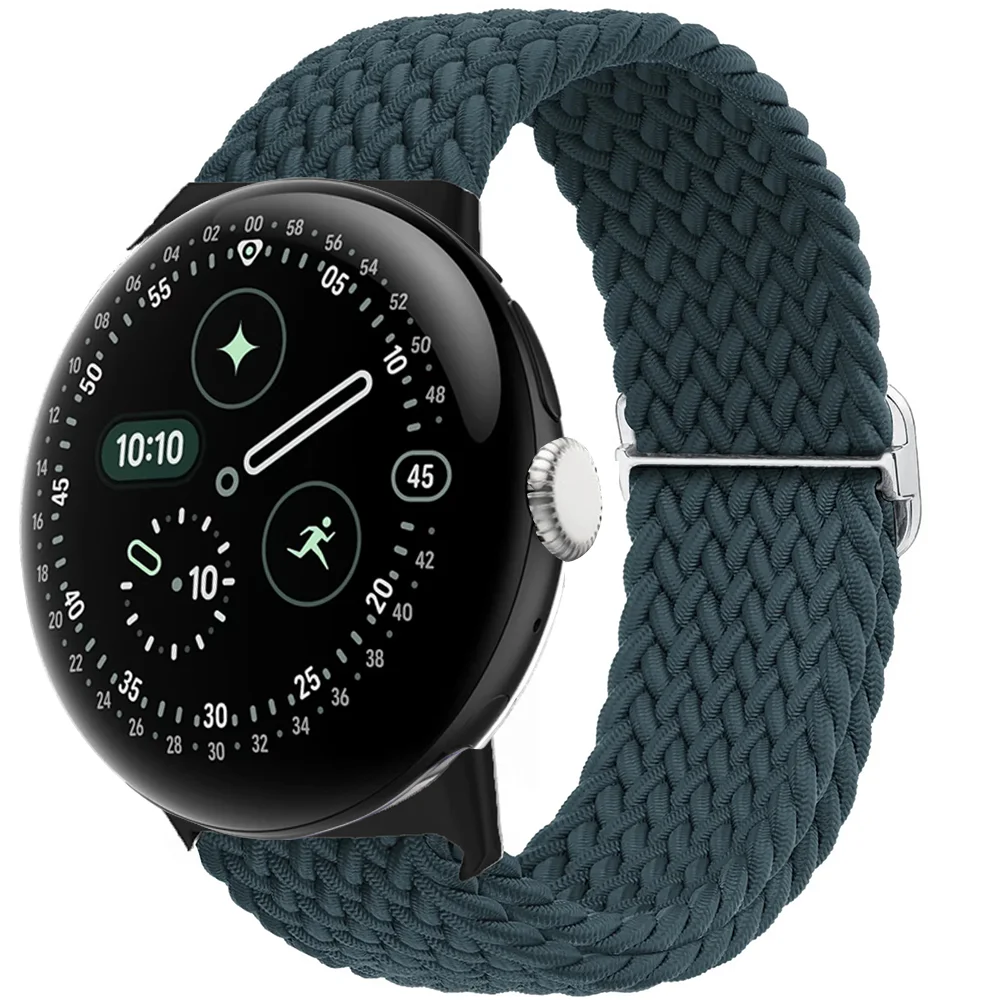 حلقة منفردة مضفرة لساعة جوجل بيكسل 4 حزام ساعة 3 2 41 مللي متر ملحقات مطاطا نايلون كوريا سوار جوجل بيكسل 4 1 الفرقة