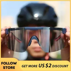 Santic Cycling Goggles Outdoor Cycling Sports MTB Bike Road Sunscreen Dustproof Sunglasses Polarized Sun Protection Multicolor