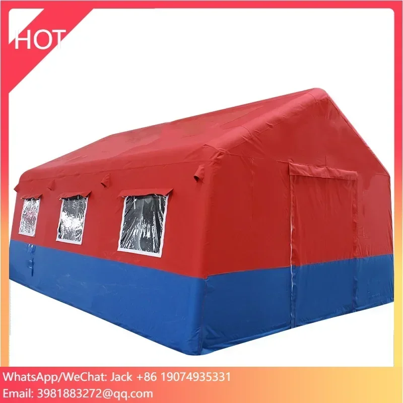 

Large Outdoor Disaster Relief Inflatable Tent Thickened Emergency Fire Command Tent