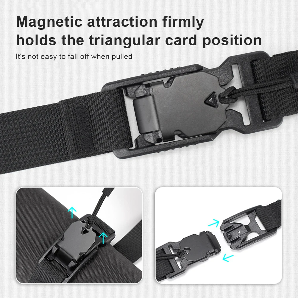 Tali Dada Ransel dengan Gesper Magnetik Tali Dada Ransel Dapat Disesuaikan Sabuk Dada Ransel Universal Aksesori Tas