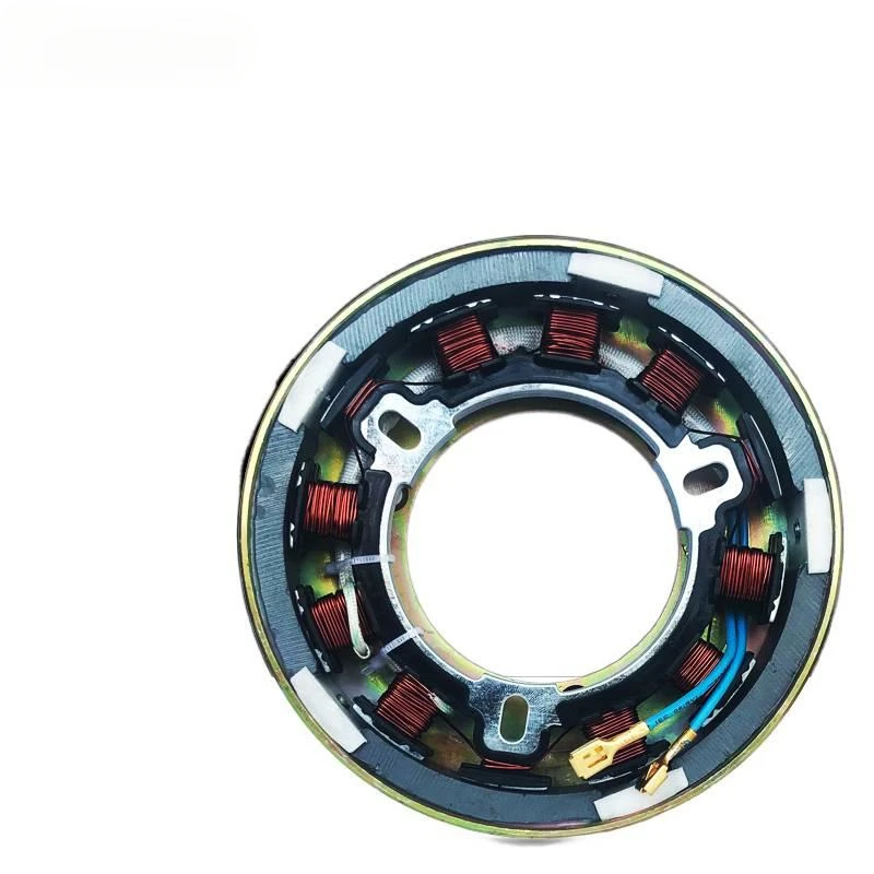 

For Air-cooled diesel micro-tiller 170F 178 186FA 188 192 flywheel generator charging coil D