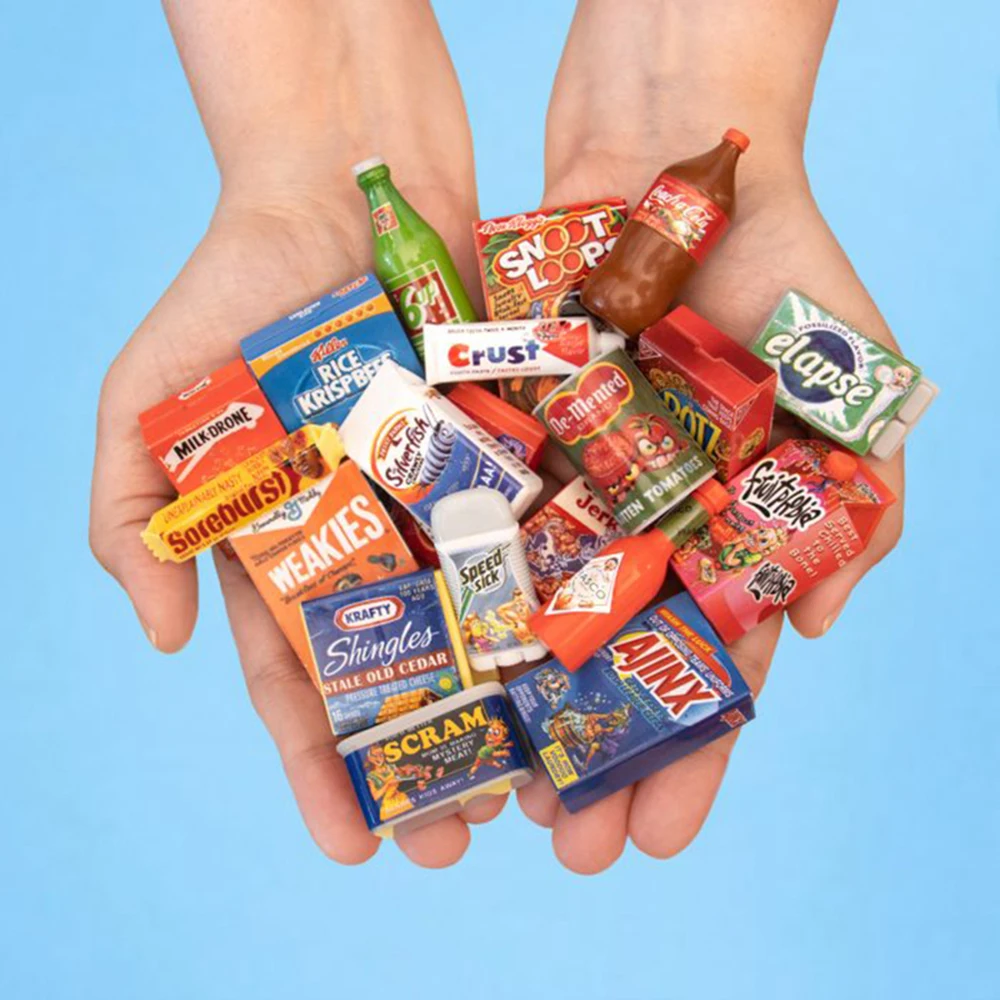 ZURU Surprise Mini Brands Mystery Blind Box Toys Collection Miniature Things Supermarket Cart Snacks Birthday Kid Blind Box Toys