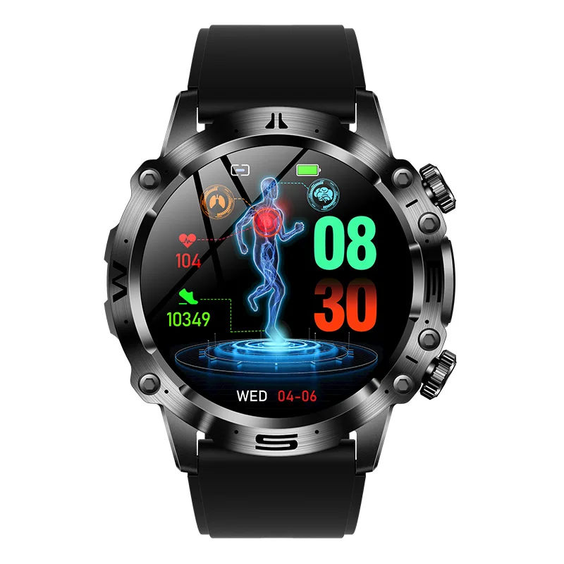 

Popular ET482 smart watch heart rate bluetooth call multi-dial step counting sports watch smart bracelet