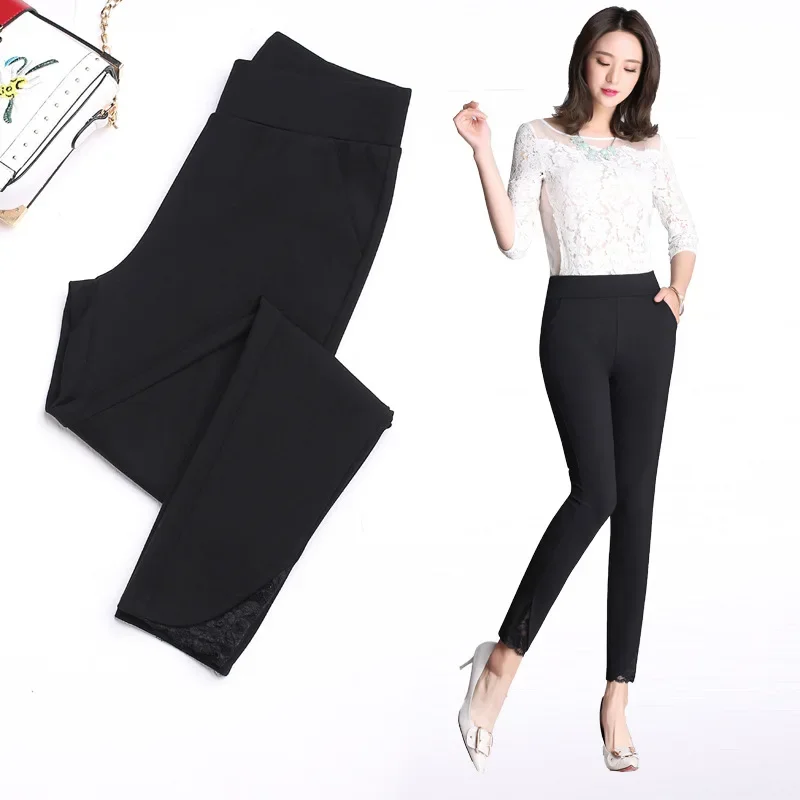 2024 New Winter Women Casual Cotton Long Pants Fashion Ladies High Quality Pants