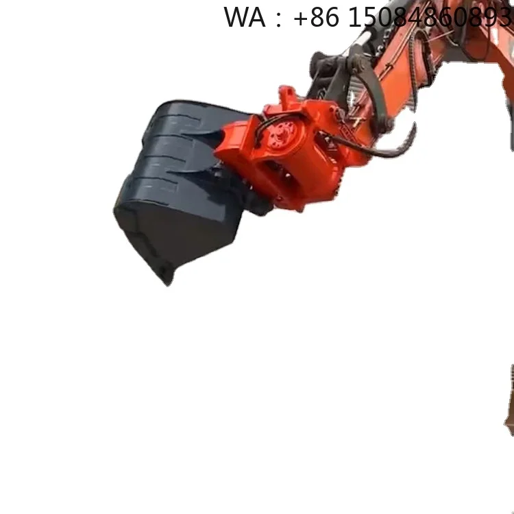 

3-5Ton Mini Excavator Tilt Rotator, Multifunctional Tilting Rotary Quick Hitch Coupler
