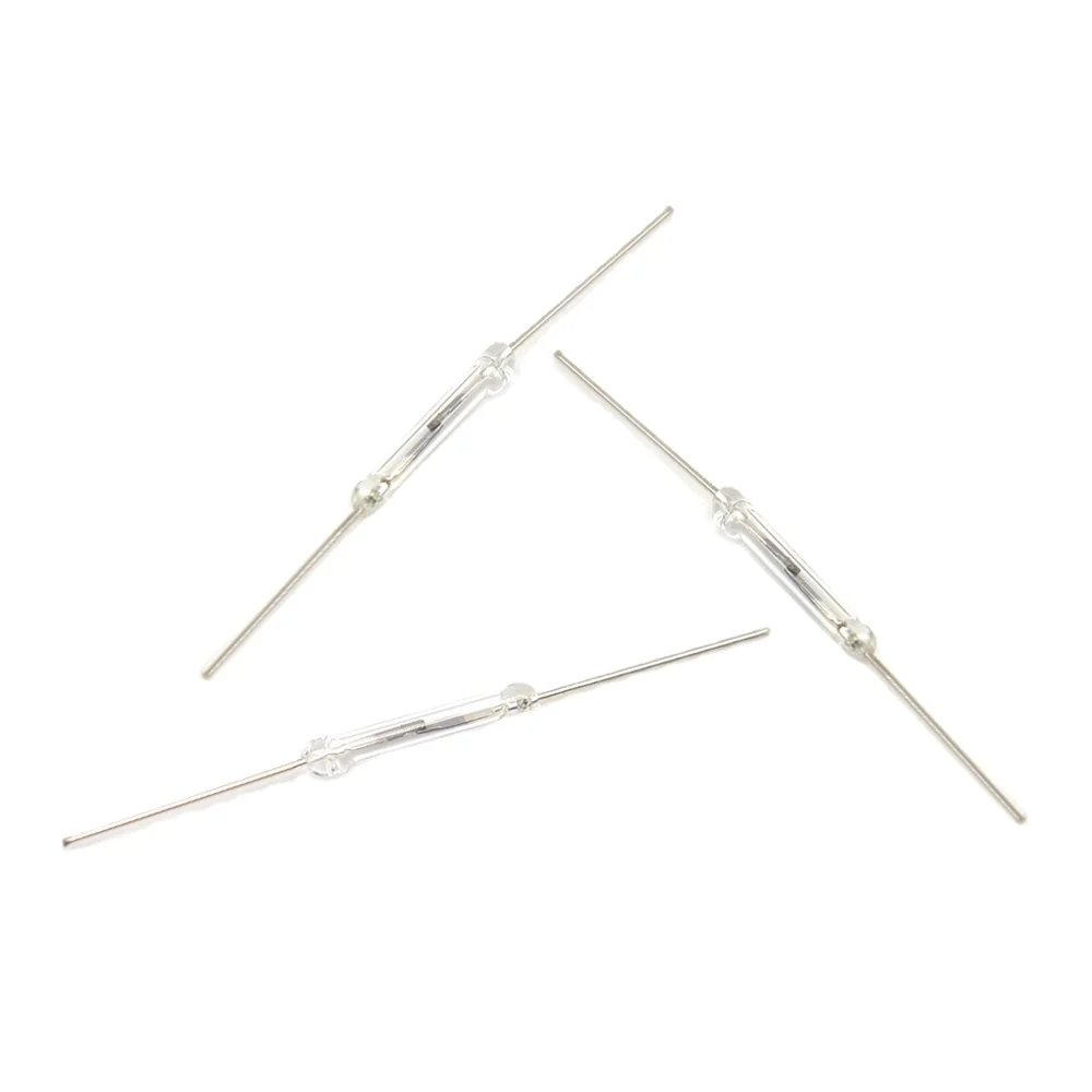 

50 шт. GBeelee BL-JGHG-H1.8X13.5C нормально открытый магнитный стеклянный геркон 1,8X13,5 мм микро-сухой герконовый датчик