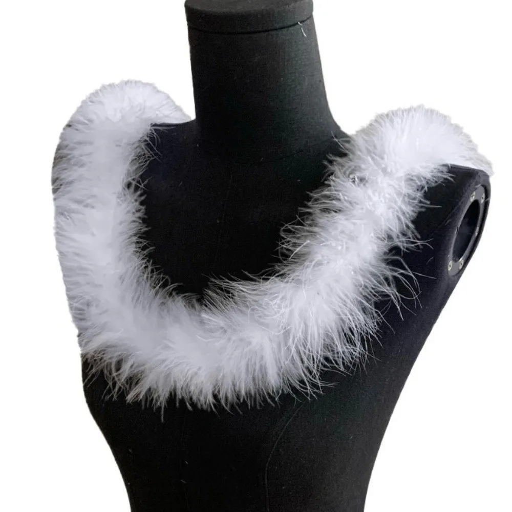 New 2 Meter Decorative Strip Faux Fur DIY Apparel Sewing Fluffy Trim Cuff Strip Home Decor Artificial Fur Decoration