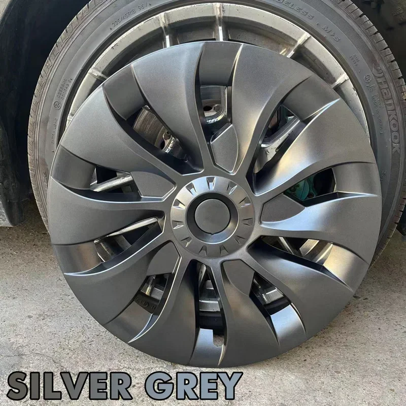 

4 шт., полная крышка колеса для Tesla Model 3, 18-дюймовая крышка ступицы, сменные аксессуары, 2017-2022, матовый черный