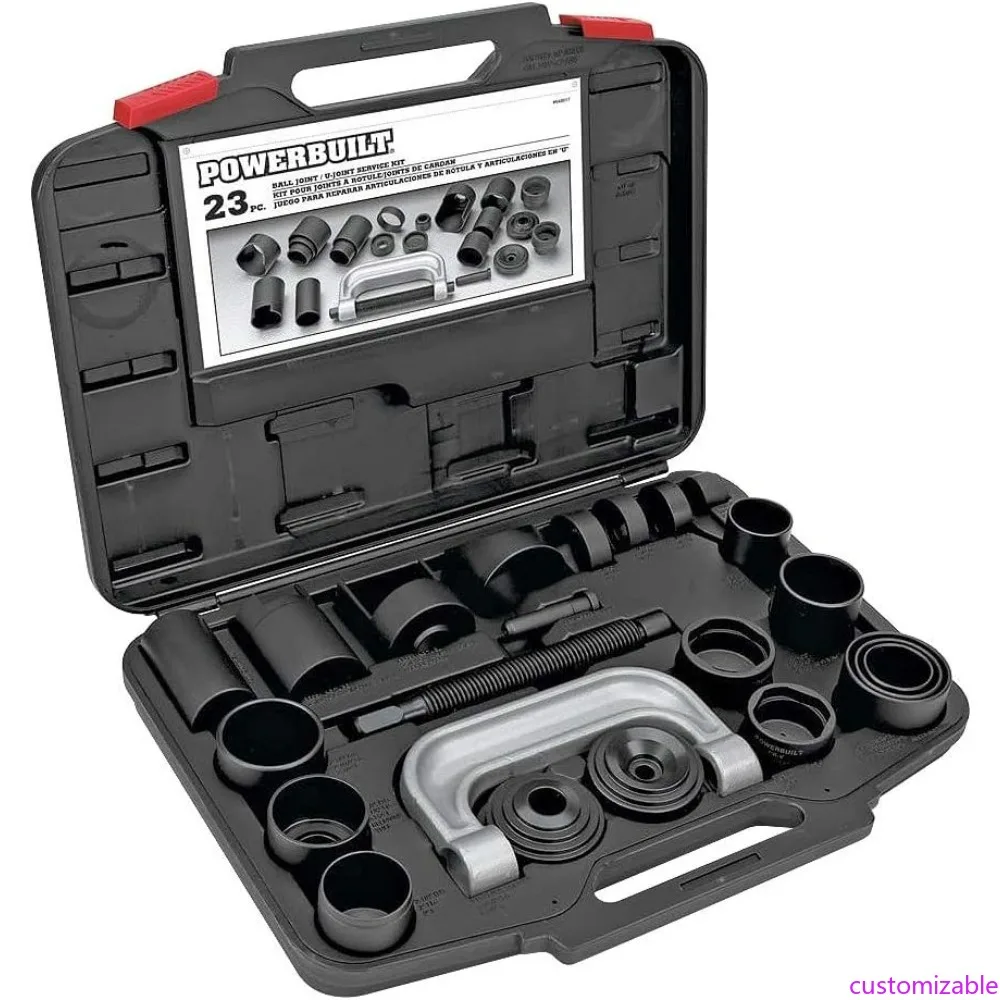 

23-Piece Powerbuilt Ball Joint and U-Joint Removal and Installation Tool Kit