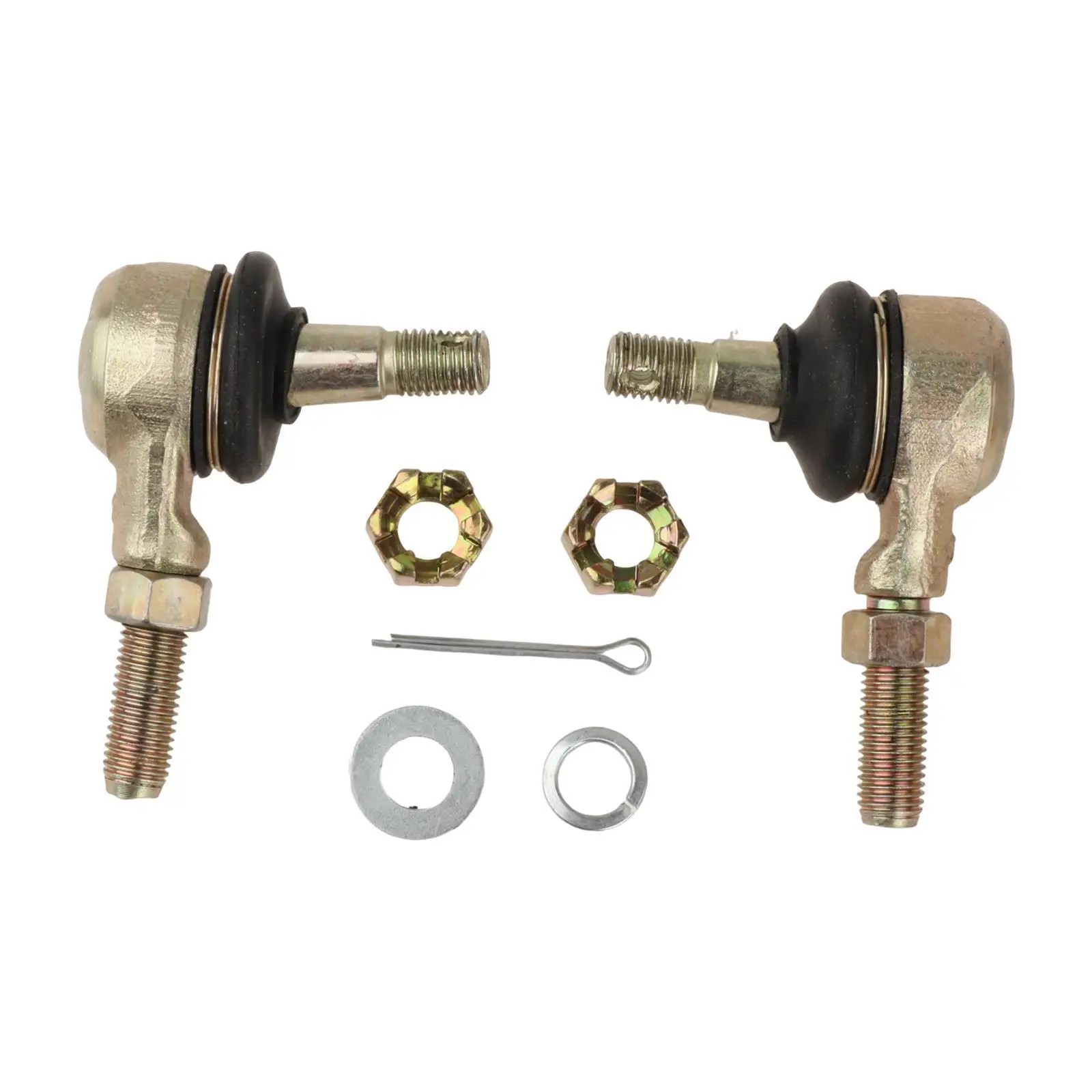 

2Pcs Tie Rod End Kit Repair Part Replaces Easy to Install Steering Kit Premium Sturdy 51260-07G01 for Suzuki and Arctic Cat