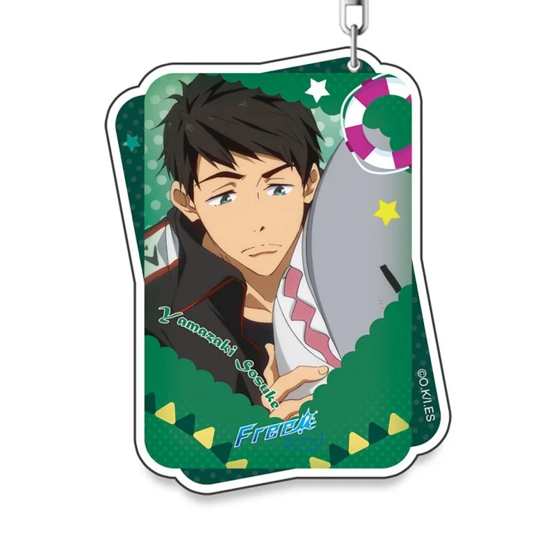 TV Anime High Speed! -Free! Starting Days Ikuya Kirishima Acrylic Pendant Keychains Bag Decorations Gifts For Friends