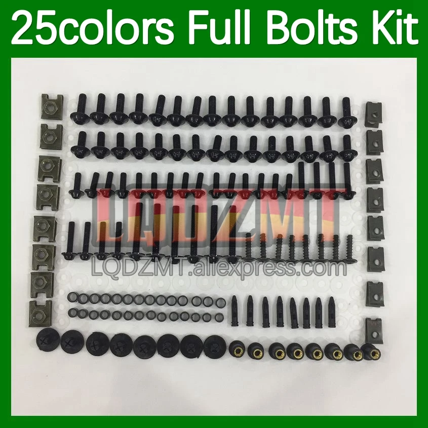 268pcs Body Bolt Full Screws Kit For Aprilia RS4 RS 125 RS125 12 13 14 15 16 2012 2013 2014 2015 2016 Fairing Bolts screw Nut