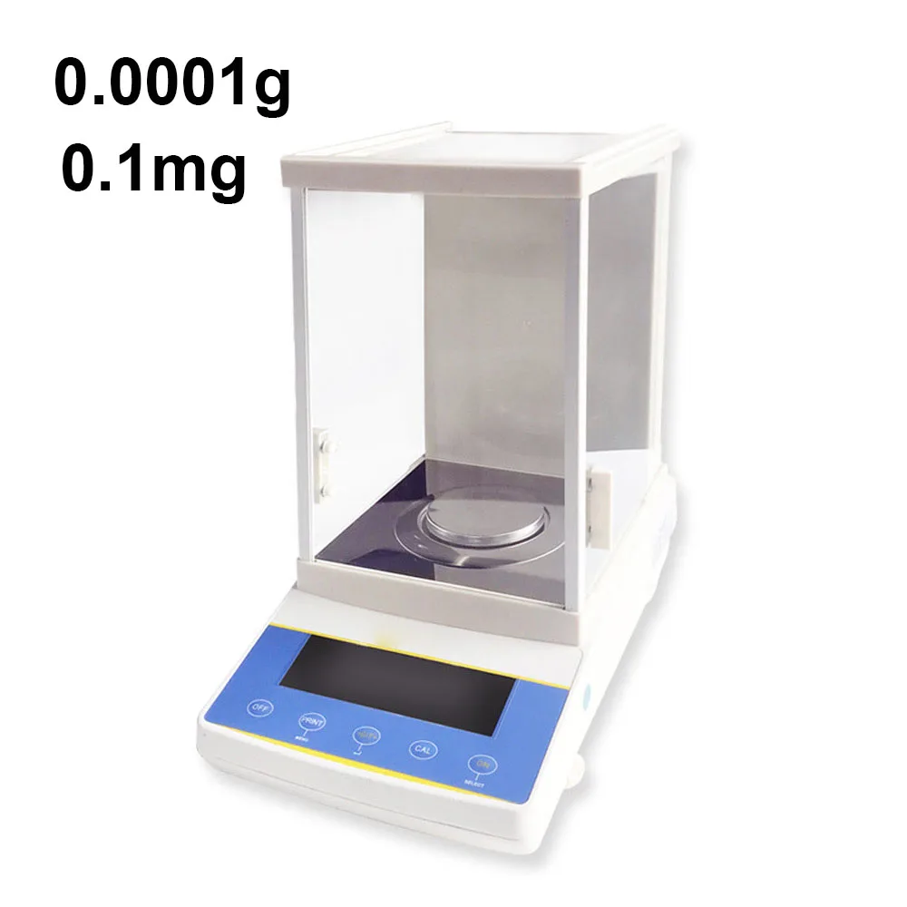 

0.0001g Analytical Balance Lab Electronic Digital Scale Gold jewelry scale Microbalance Electronic Precision Balance 120g/0.1mg