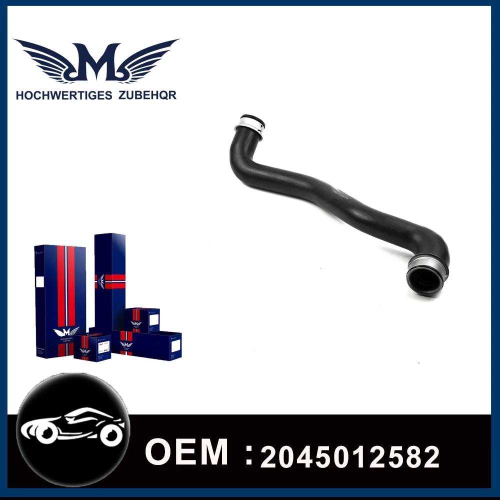 M Brand A2045012582 1Piece Tank Connection Rubber Coolant Water Hose Pipe 2045012582 For Mercedes Benz C/E 200 250