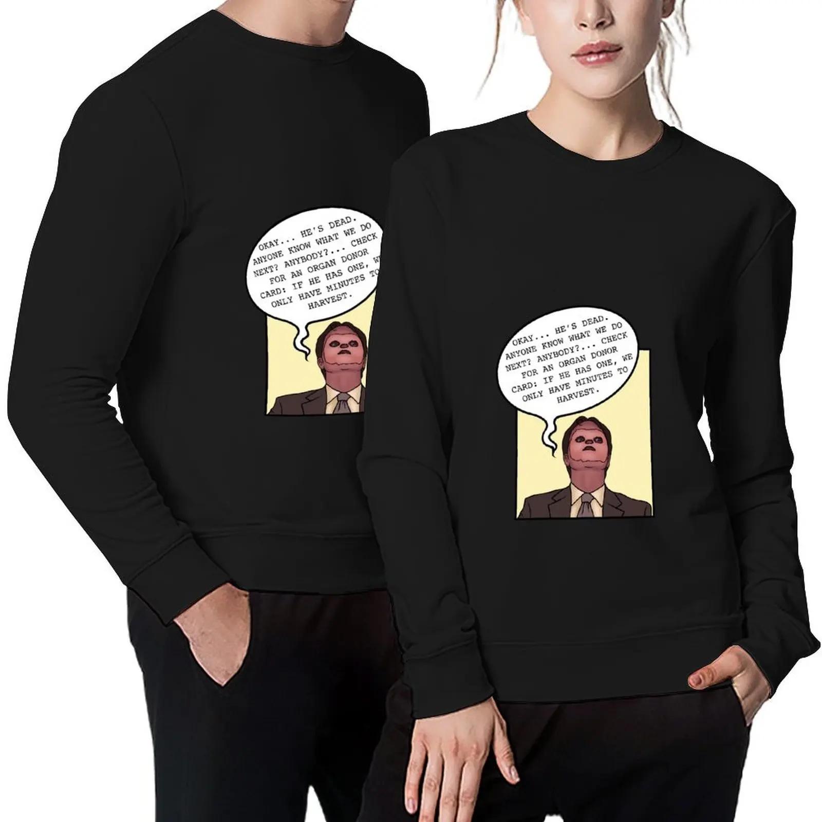 

Dwight Schrute - CPR - The Office Inspired Artwork Pullover fashion men male clothes mens clothes new hoodies and sweatshirts