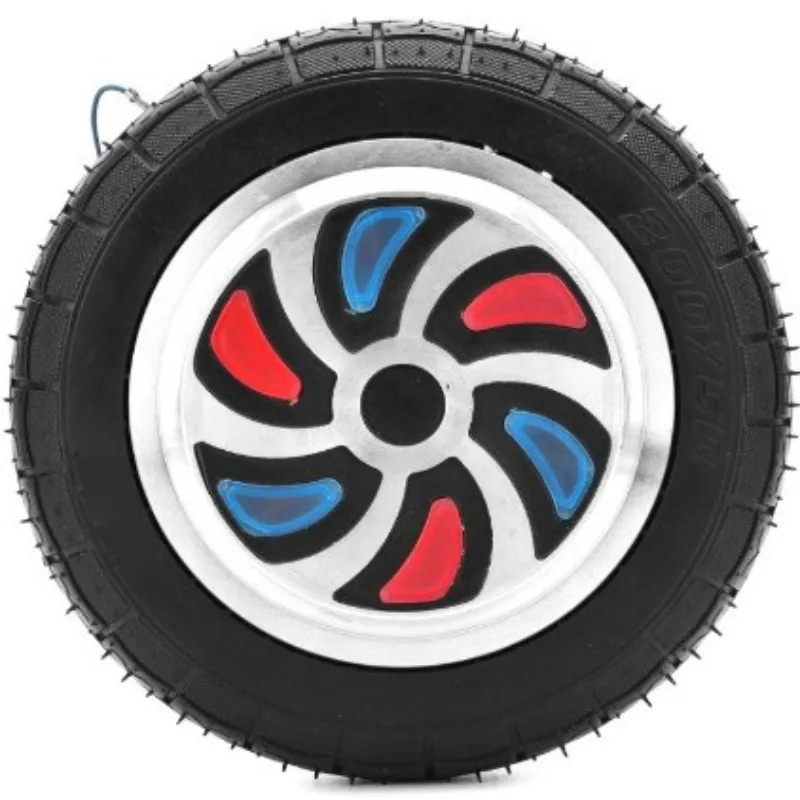Self Balancing Scooter Hub Motor 36V 350W With Solid Rubber Tire Replacement Parts For Electric Drift Car Daily Outdoor