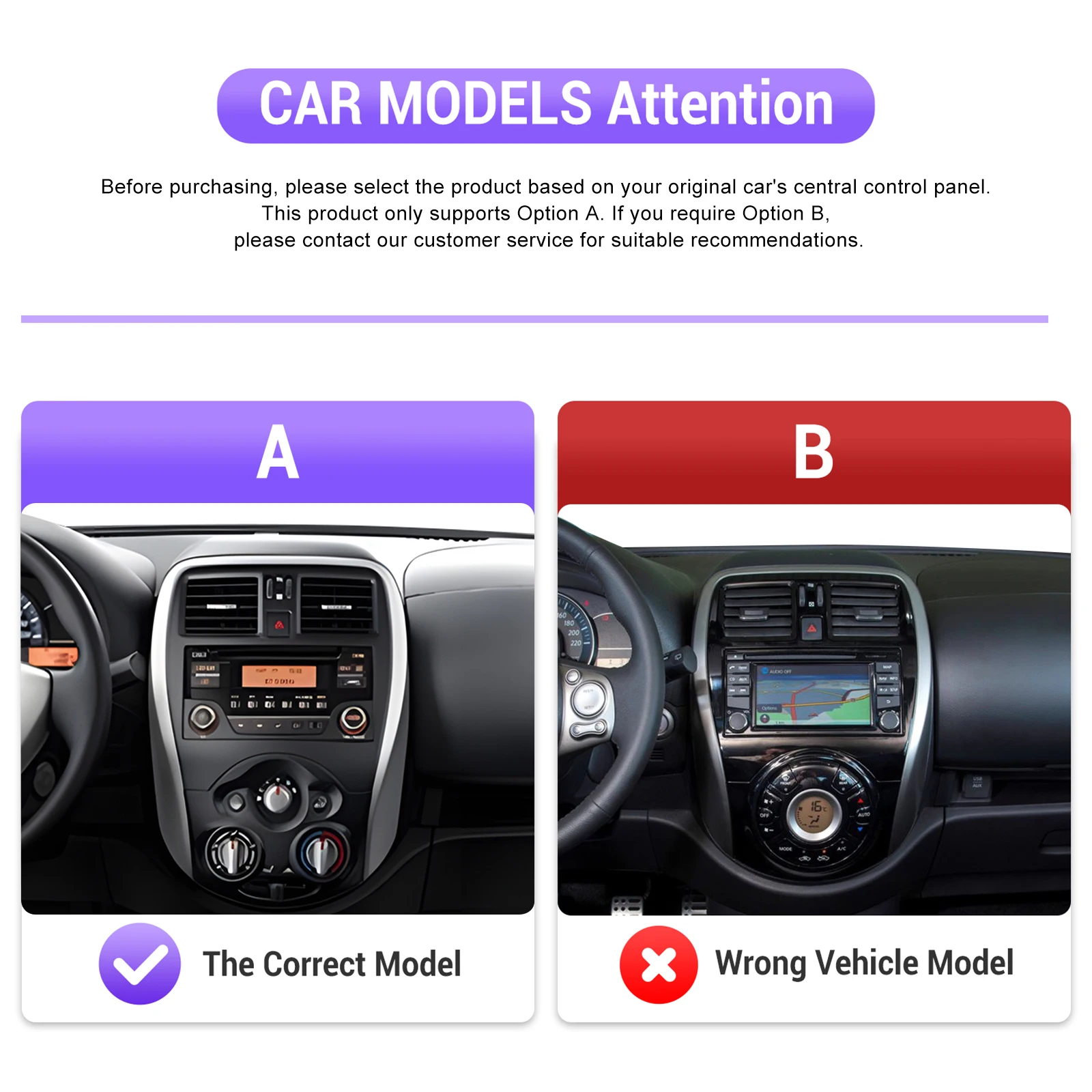 Podofo Android Carplay Car Radio For NISSAN Micra K13 March 2013-2017 Android Auto Multimedia Player GPS Navigation RDS Radio