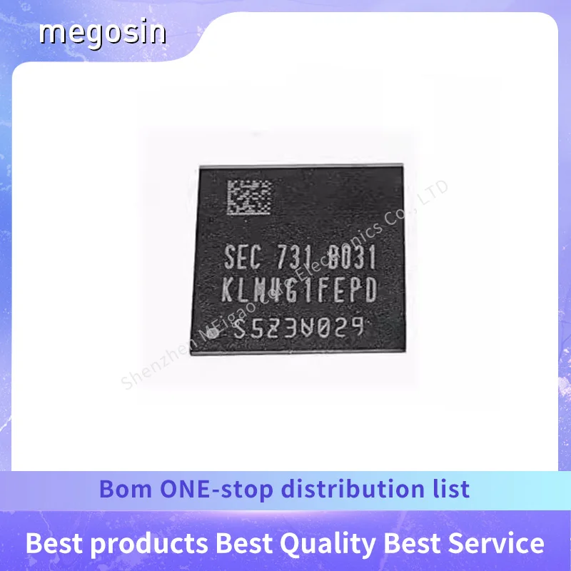1PCS/LOT KLM4G1FEPD-B031 KLM4G1FEPD KLM4G1 FBGA-153 Memory chip