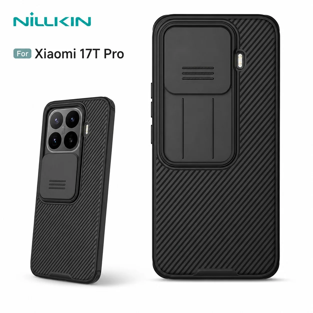 NILLKIN CamShield Pro Case For Xiaomi 17T Pro 5G Lens Protection Back Cover