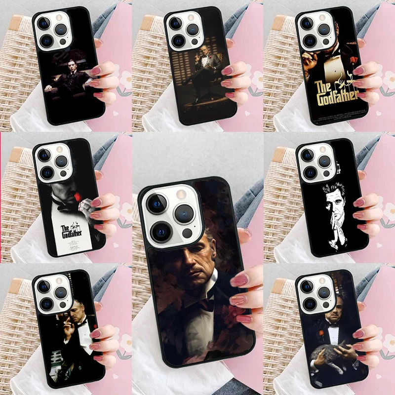 United States TV The Godfather Phone Case Cover for iPhone 16 Promax 15 Pro 13 14 Plus 11 12 Mini XR XS MAX Coque