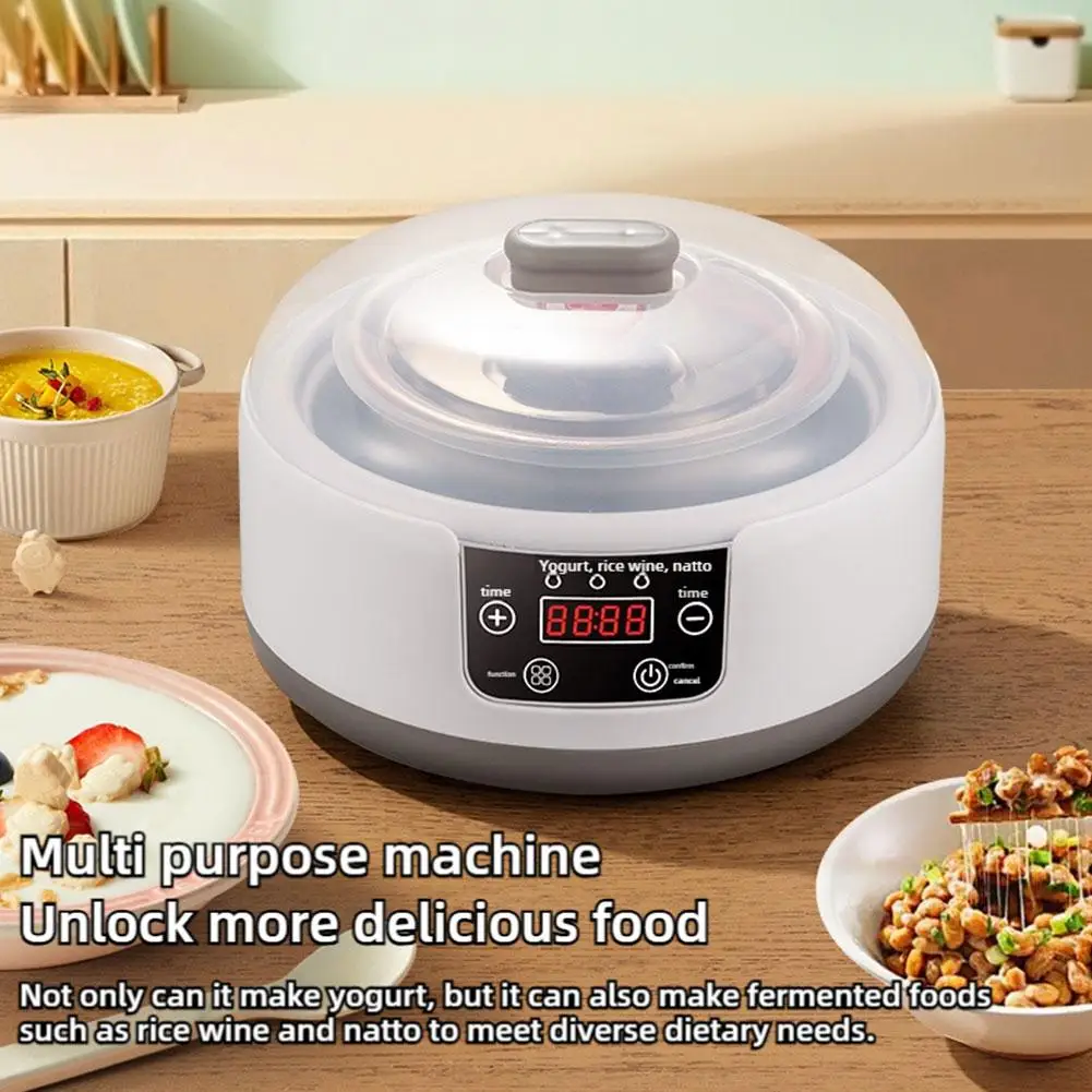 NEW 110V/220V Multifunctional Yogurt Maker Automatic Leben Enzyme Fermentation Machine DIY Yogurt Natto Rice Wine Ferment Tool