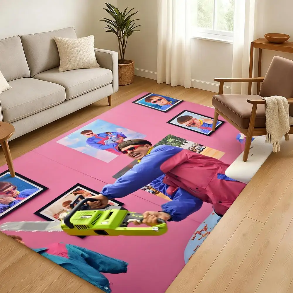 Singer O-Oliver Tree Ugly is Beautiful Floor Mat Soft Thickened Absorbent Non-Slip Bedroom Living Room Door Mat Flannel Rugs