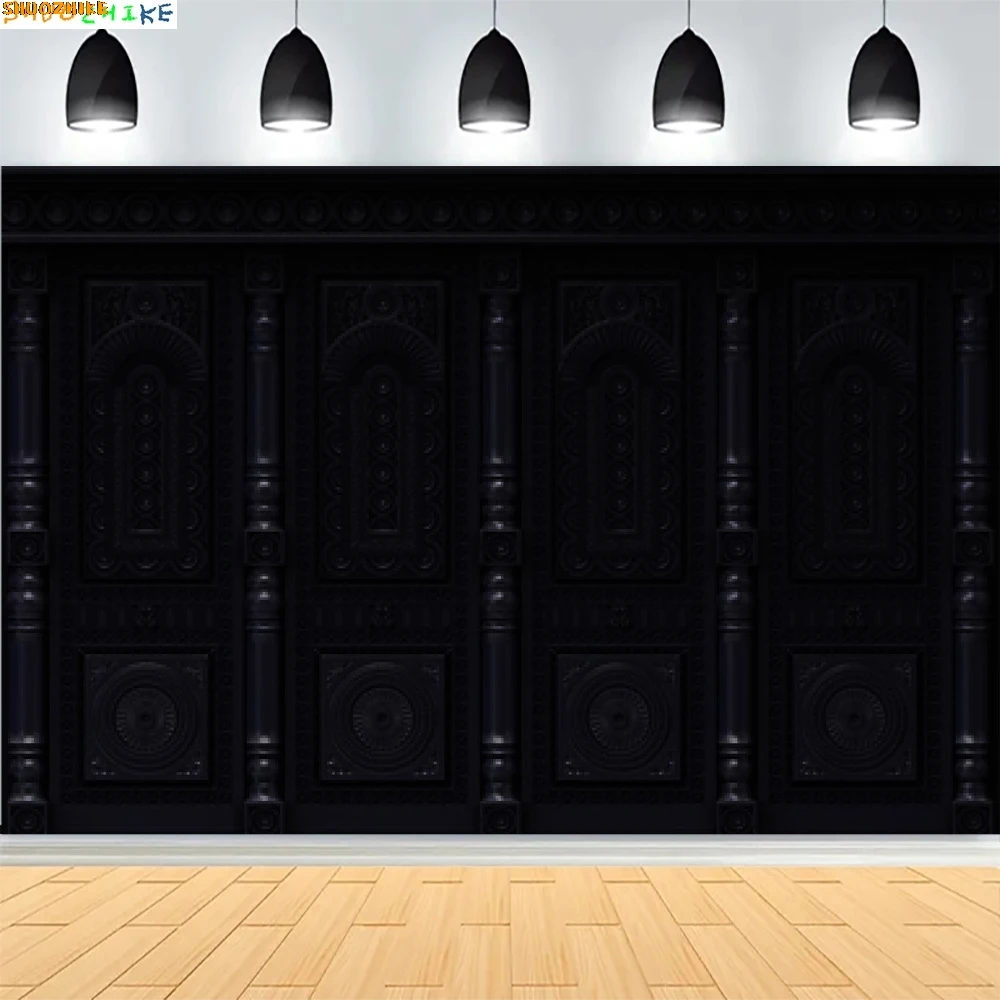 

Classic Interior Retro Wall Photography Backdrop Props European Style Room House Wedding Floor Parquet Photo Background CI-01