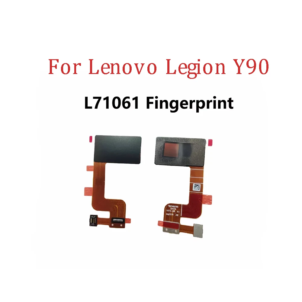 For Lenovo Legion Y90 5G L71061 Fingerprint Reader Touch ID Sensor Return Key Home Button Flex Cable Repair parts