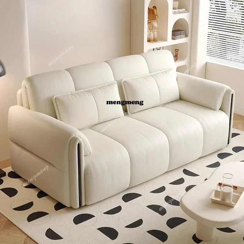 

Electric sofa bed intelligent remote control small apartment living room multi-function folding sitting and lying dual-purpose