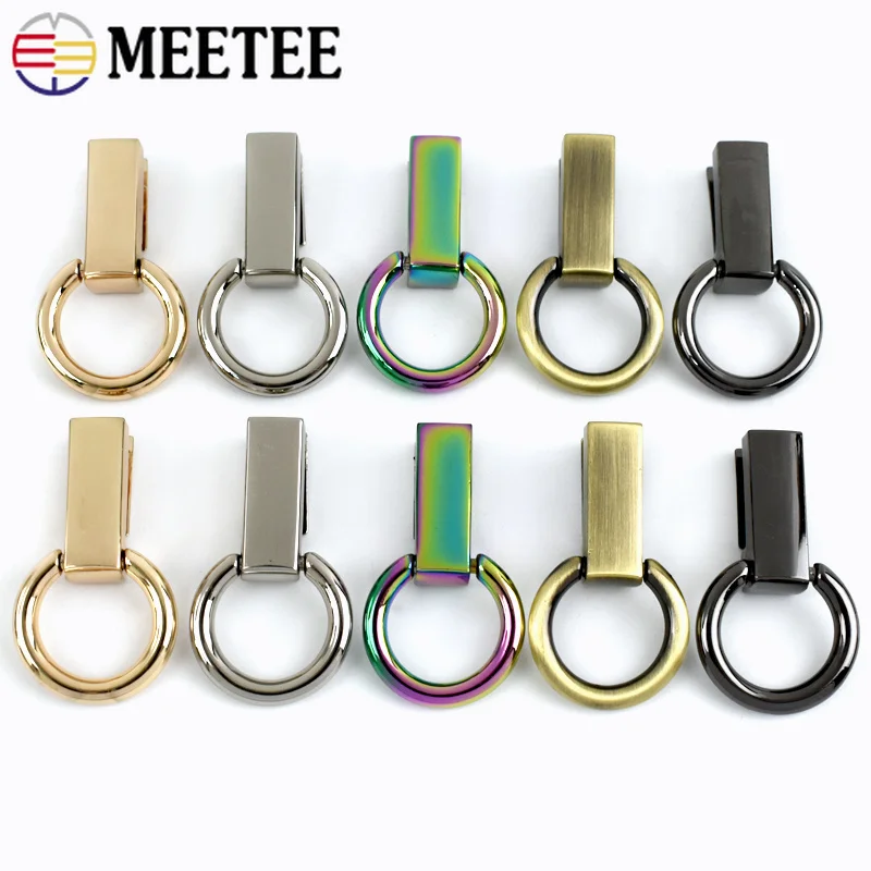 4/10Pcs 16*40mm O Ring Metal Bags Strap Buckles Side Clip Hooks for Handbag Handle Connector Clasp DIY Hardware Accessories