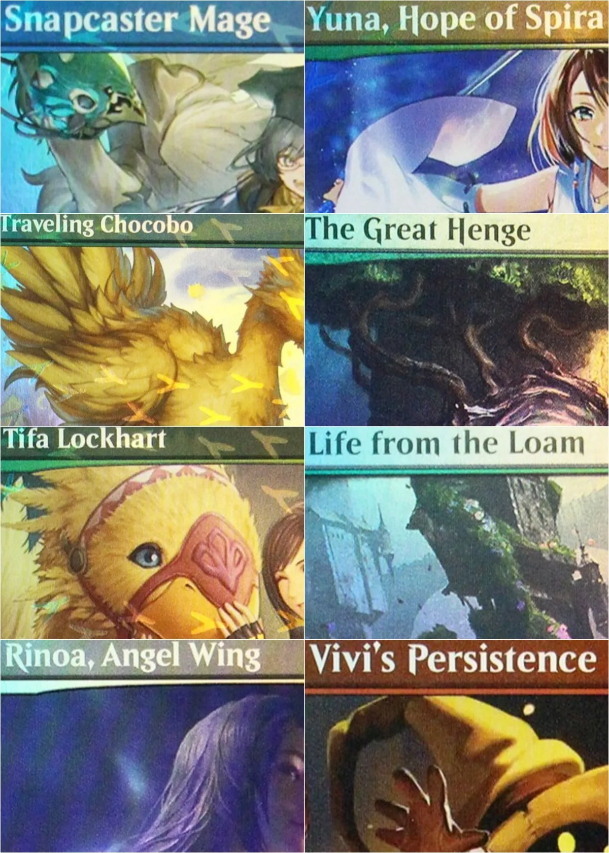 

Foil (Tifa Lockhart/Cloud,Midgar Mercenary/Tataru Taru) Magical Proxy Cards Quality Proxy Gathering Board Game Trading Cards